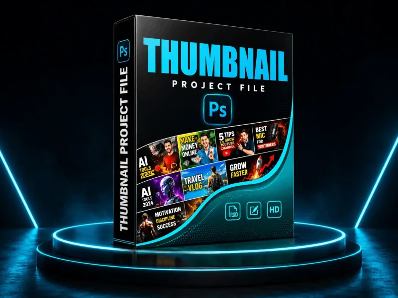 10 PREMIMUM THUMNAIL PSD